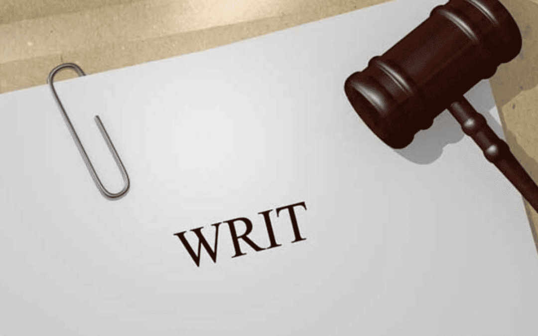 Types of writ in bangladesh 2023